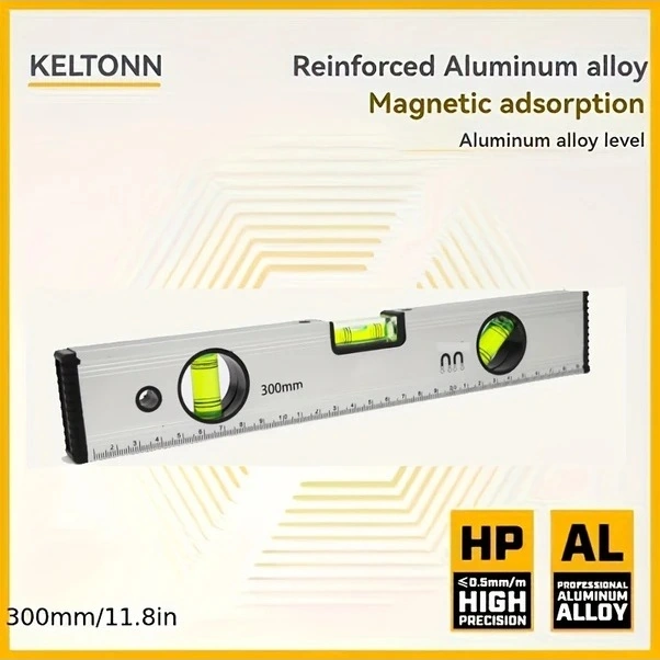 Trendooze Parlak Güneş022 30cm Dayanıklı Terazi Cetveli 3 Pozisyon İç Ve Dış Mekan