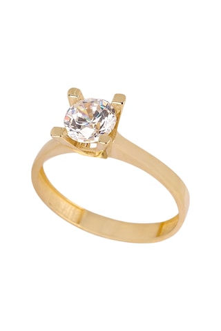 Cigold Tektaş Yüzük 14 Ayar Altın 1.64 Gr Oa-c11501029027
