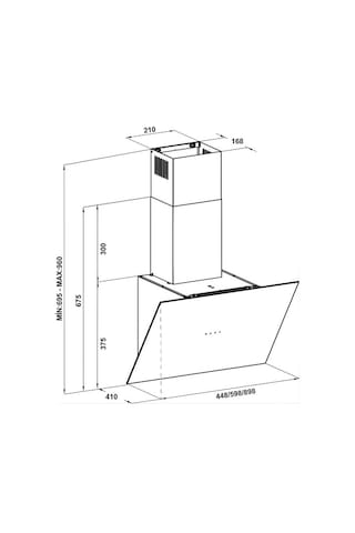 Hafele Vega 45 CM Duvar Tipi Davlumbaz