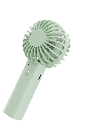 Bf-04 Taşınabilir 3 Kademeli Yeşil Mini El Fanı