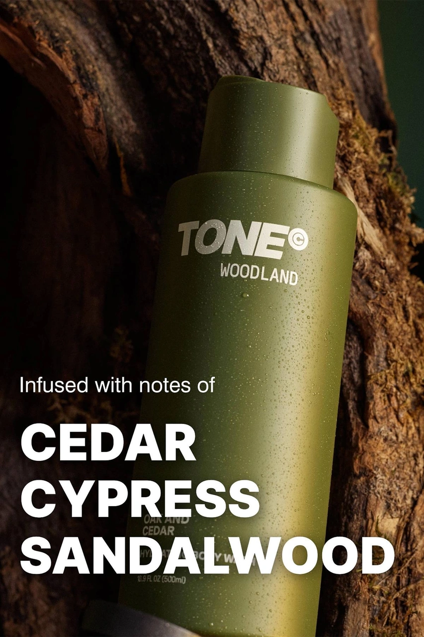 Tone Woodland Oak And Cedar Nemlendirici Duş Jeli 500ml Diğer