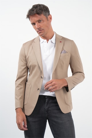 İmza Camel 6 Drop Slim Fit Pamuklu Ceket 1002260126