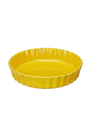 Emile Henry Tart-Börek-Flan Kabı Mat Sarı/Provence Yellow Mat Sarı