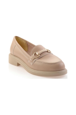 Bambi Nude Kadın Loafer Ayakkabı K01714130009 Nude