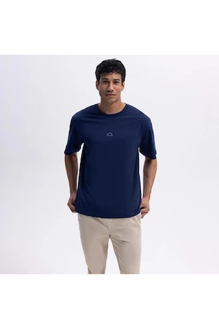 Ellesse Erkek T-shirt Em376 Lacivert
