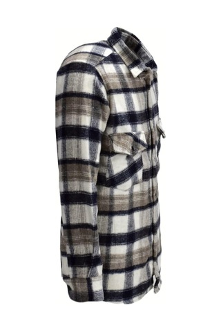 Erkek Çift Cepli Kapaklı Regular Fit Oduncu Gömlek Bgl-st03256 001