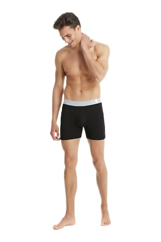 Blackspade Erkek Modal Elastan Boxer Silver 9303 Siyah