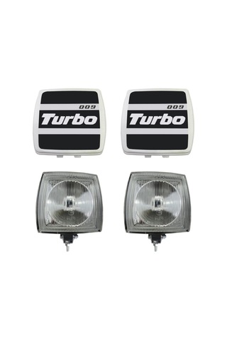 Turbo 009 Oto Sis Farı Beyaz Camlı 2 Adet