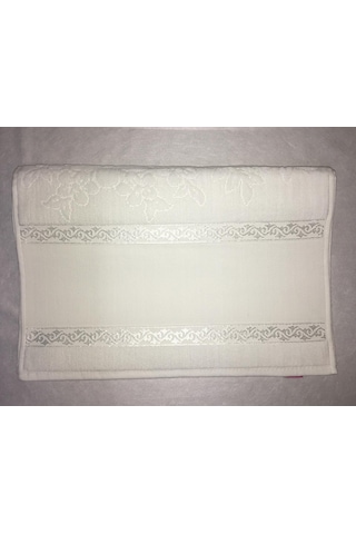Durul Kadife Etamin İşlemelik Lüks El Havlusu 50 x 90 3'lü Pk