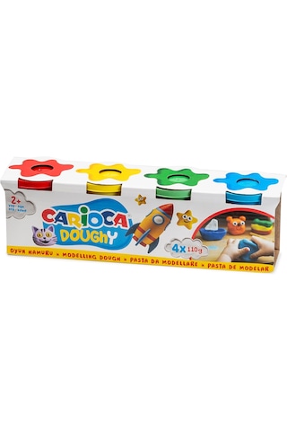 Carioca Oyun Hamuru 4 Renk X 110 Gr. Karışık