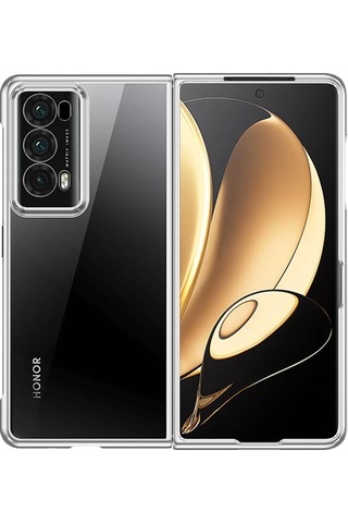 Newface Huawei Honor Magic V2 Kılıf Jasper Kapak - Siyah Resimdeki