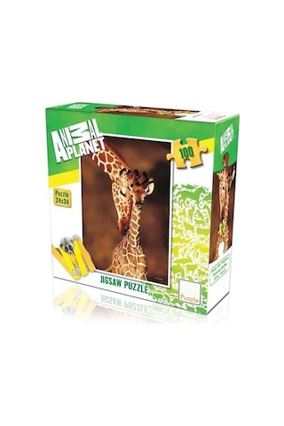 Hayal Sepeti Puzzle Zürafa Puzzle 100 Parça 24x34cm