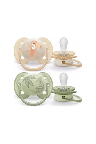 Philips Avent Ultra Yumuşak Emzik 0-6 Ay 2li Erkek Çok Renkli