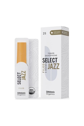 D\'addario Woodwinds Organic Select Jazz Tenor Saksafon Kamışı No:2 Soft