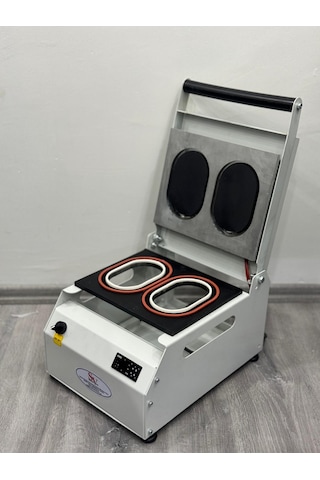 Sönmez Vakum 177 117 Oval Tabak Kapatma Makinesi Yemek Paketleme