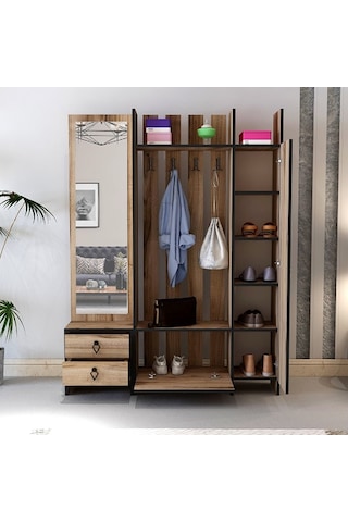 Aynalı Portmanto Loft Çırağan