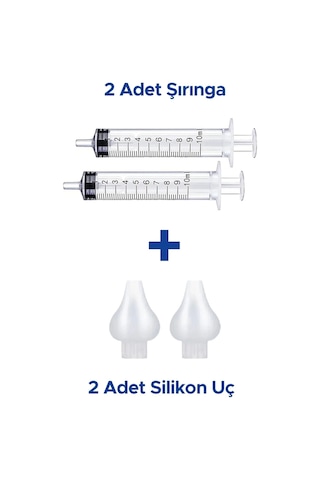 Bebek Burun Temizleme Şırıngası 2'li