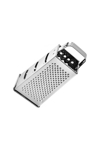 Rende Peynir Sebze Dilimleyici Patates Mutfak Sarımsak Rende Kutusu Havuç Rendeleyici Rende Profesyonel Paslanmaz Çelik Soyucu Gümüş