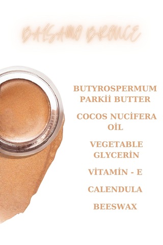 Colorido Bálsamo Bronce Nemlendirici Işıltı Veren E-vitaminli Krem Balm 04 Bronze