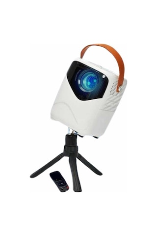 Sepetım Hd Ayaklı Portatif Projeksiyon Cihazı Android İşlemcili Sinema Projektörü-130710