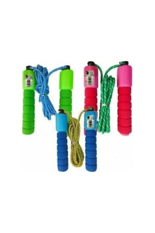 Mucit Home Sayaçlı Atlama İpi Saplı Antrenman Aleti İpi Egzersiz Evde Spor