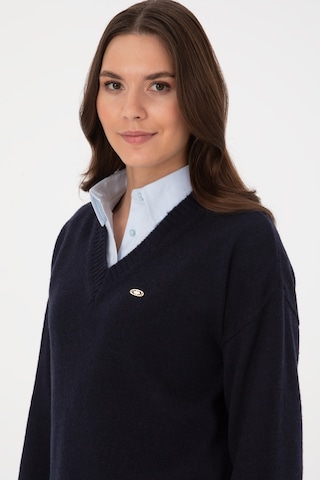 U.S. Polo Assn. U.s. Polo Assn. Kadın Lacivert Melanj Kazak /triko 50314833-vr120