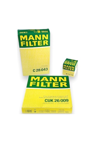 Vw Passat B9 2024-2027 1.5tsi Motor Filtre Bakım Seti Mann