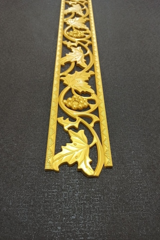 Altın Duvar Ve Tavan Bordürü 10 Cm Eninde 100cm Uzunluğunda Dgk-14