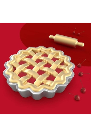 Metalmorphose Pastrychef Elmalı Turta Anahtarlık