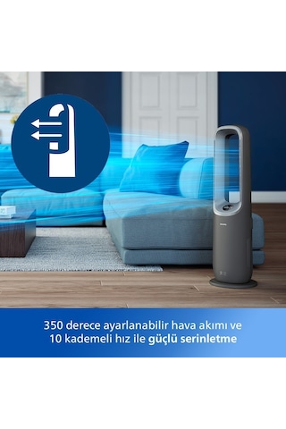 Philips Amf870/15 Air Performer 8000 Serisi 3'ü 1 Arada Hava Temizleyici