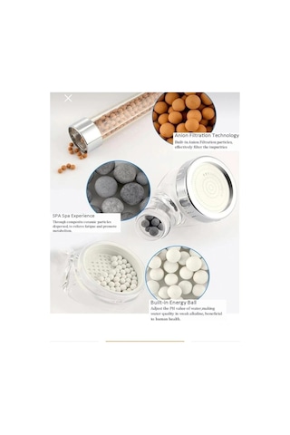 El Duşu Bocuklu Filtreli Ve Su Tasarruflu Arıtmalı Gsa Gümüş