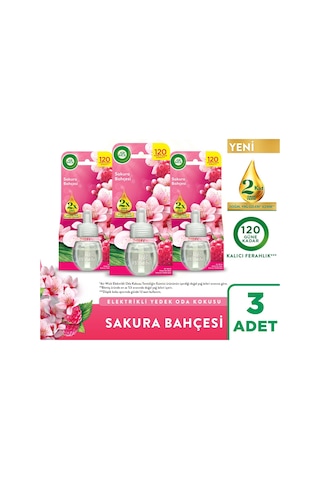 Air Wick Elektrikli Oda Kokusu Yedek Şişe Sakura Bahçesi 3x19 Ml