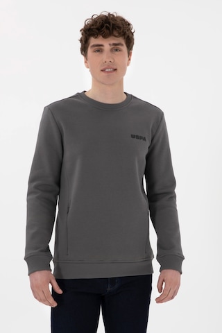 U.S. Polo Assn. Erkek Regular Fit Bisiklet Yaka Antrasit Sweatshirt 50292362-VR006