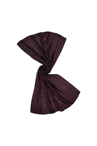 Mim Eşarp Mısırlı Eşarpları Parıltılı Elegance Monogram Prenses Şal Bordo