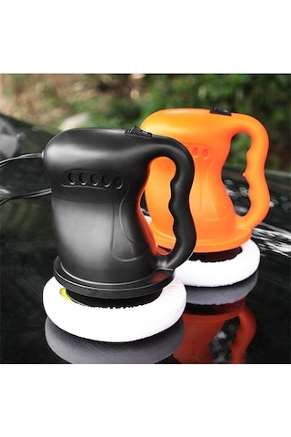 Ally R-8303 12V Mini Araç Cilalama Yıkama Parlatma Makinesi Turuncu
