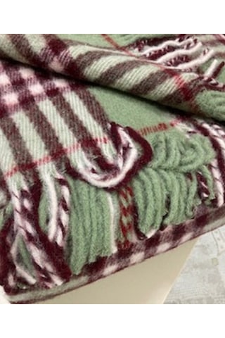 Gençev Home &Selin& %100 Saf Yün Scotch Battaniye Battal Boy (296318634)