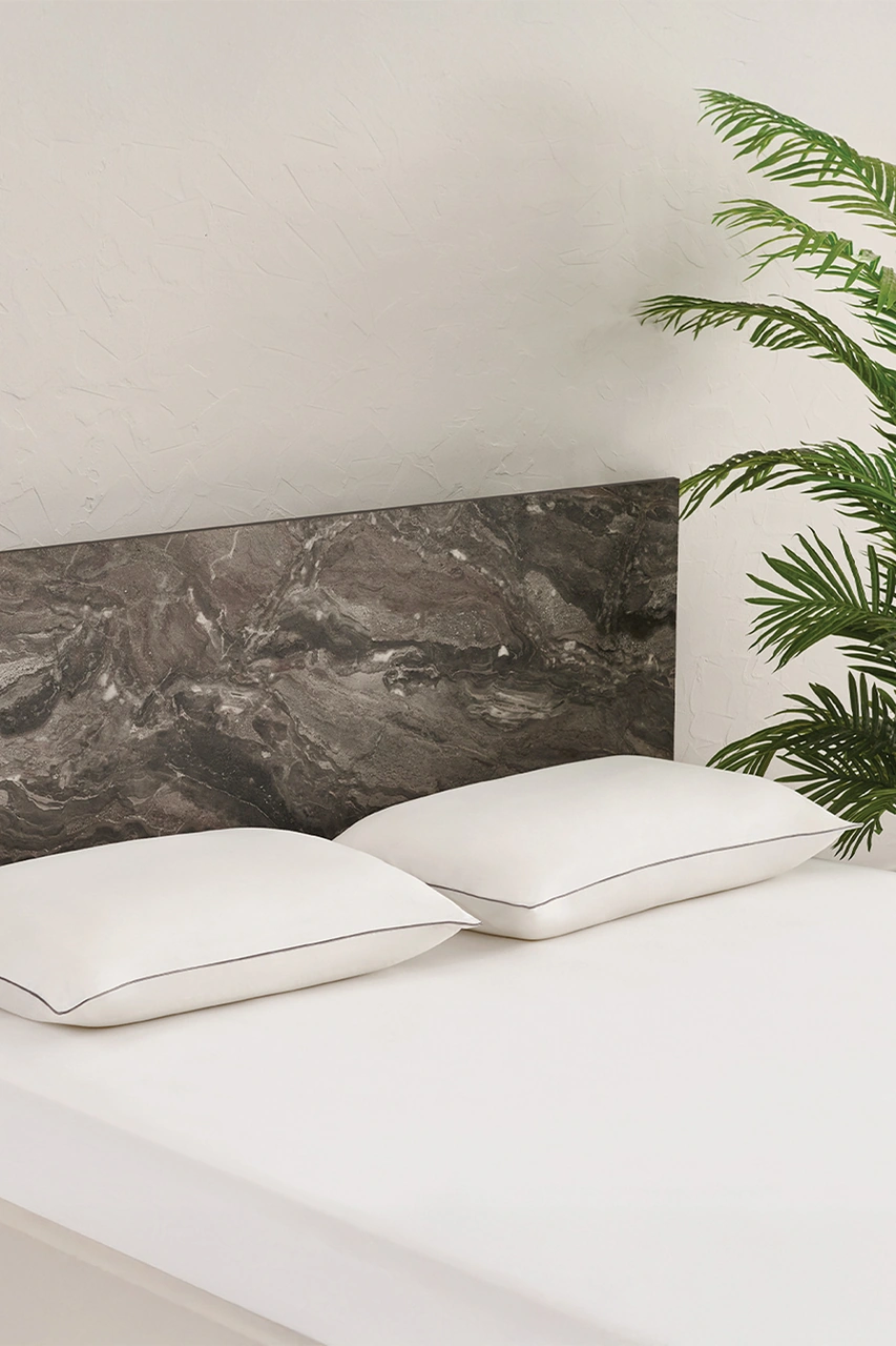 Puffy Microflex Hibrit Yaylı Yastık, 50x70 Cm Beyaz