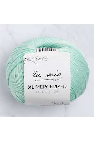 La Mia Xl Mercerized Su Yeşili El Örgü İpi - 137 - 33767