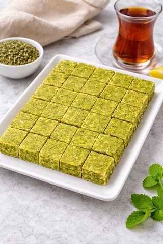 Saray Usulü Antep Fıstıklı Hünkar Lokumu 500 Gr