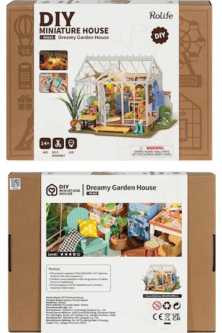 Rolife Dreamy Garden - Kendin Yap Minyatür Maket