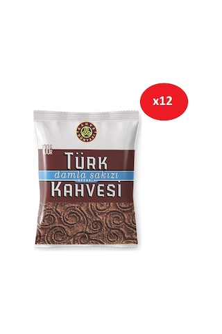 Kahve Dünyası Damla Sakızlı Türk Kahvesi 100g 12'li Paket