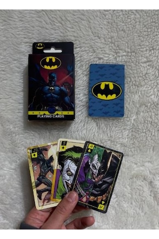 İskambil Kağıdı Batman Poker Oyun Kartı 54 Adet İskambil Destesi