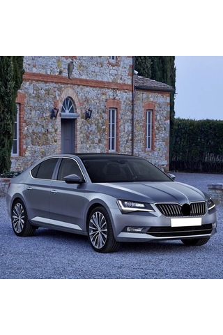 Tekerlek Bijon Kapağı Gri 5 Adet 1z0601173 Skoda Superb 3 İle Uyumlu 2015-2019