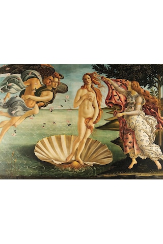 Art Puzzle Venüs'ün Doğuşu, Sandro Botticelli 2000 Parça Puzzle