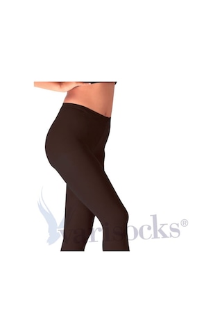 Orta Basınç Ccl 2 Külotlu Burnu Kapalı Siyah Varis Çorabı Çorap