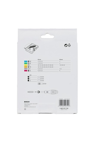 Lexroo 2607017692 44+1 Parça Profesyonel Vidalama Ucu Seti