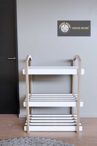 Abzer Home Ayakkabılık Beyaz