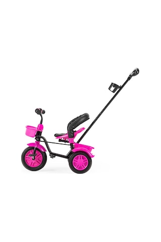 Moony Baby MB504 Trend Bike Ebeveyn Kontrollü 3 Tekerlekli Çocuk Bisikleti Fuşya - Siyah