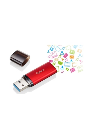 Apacer Ah25b 64gb 3.2 Usb Bellek Ap64gah25br-1 Abab6apr0005