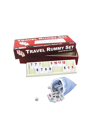 Travel Rummy Set- Seyahat Tipi Okey Takımı